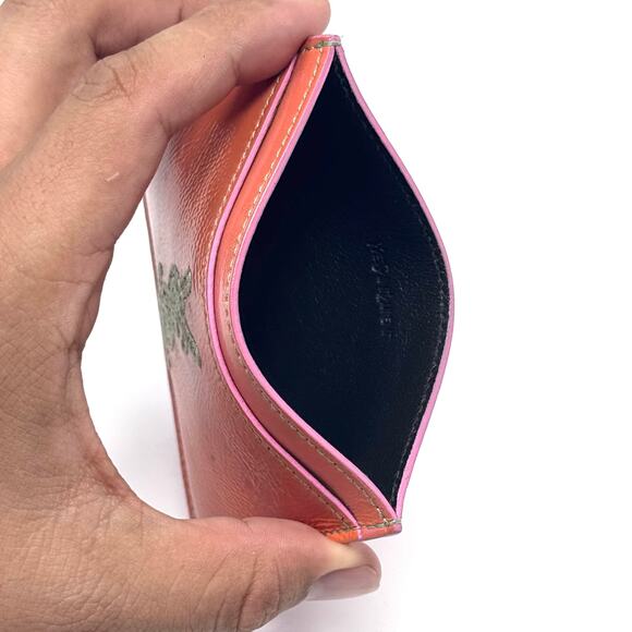 YSL Embroidered Cardholder Wallet - Picture 3 of 14